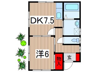 ラフィネの物件間取画像